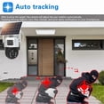 thumbnail image 5 of 4K Dual-Lens Solar Camera, 8MP, 12000mAh Battery, Auto-Track, Dual Night Vision, Human Alert, Waterproof, 365-Day Runtime, 5 of 5