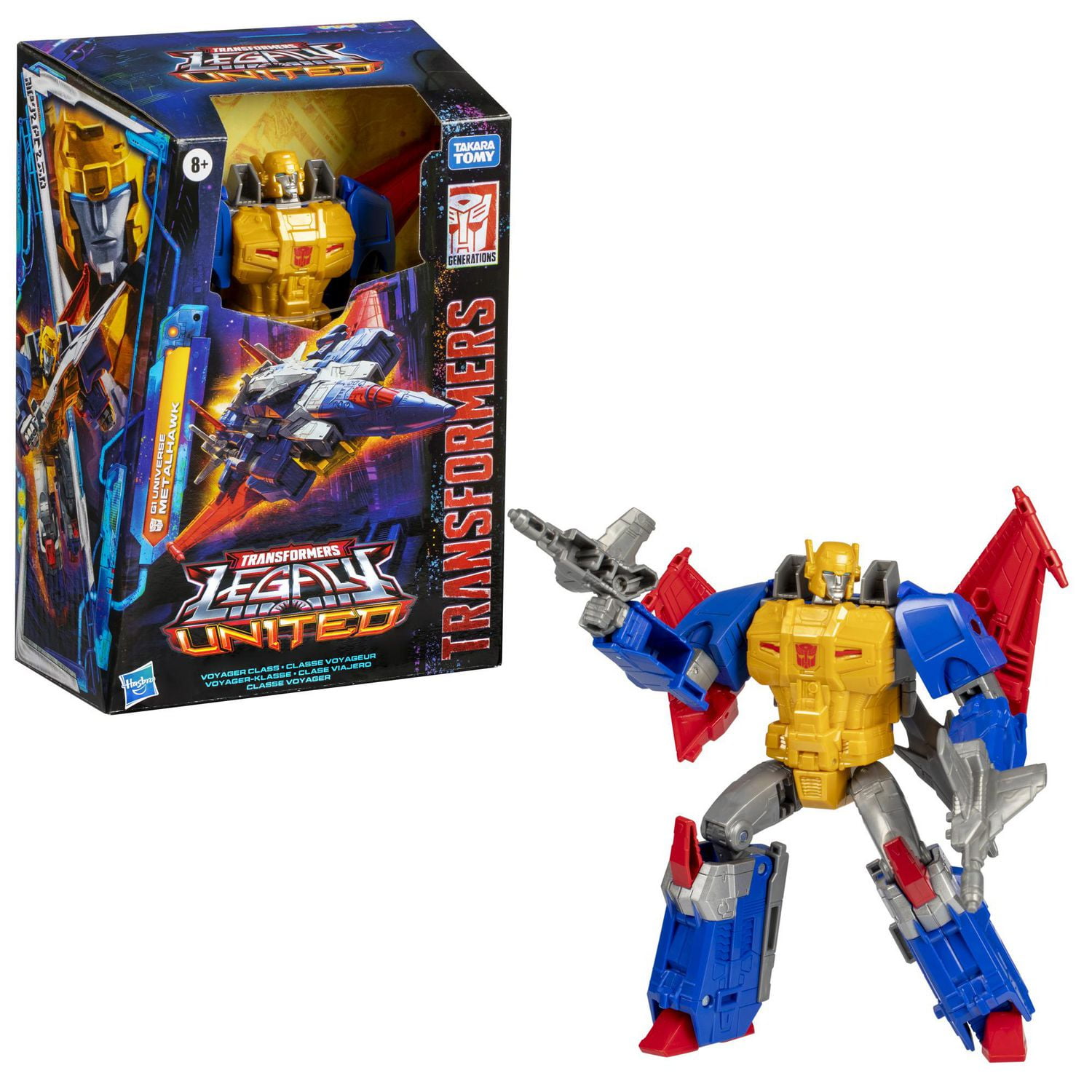 Transformers Generations Legacy United Voyageur Super-God Masterforce Metalhawk