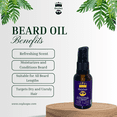 thumbnail image 2 of Oxylux Beard Oil, Beard Conditioner, Premium Beard Oil, Fresh Scent, Softens Beard, Detangles Beard Strands,Prevents Beard Itch, Prevents Dandruff, Promotes Beard Shine, 2 of 6