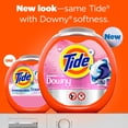 thumbnail image 4 of Tide Power PODs + Downy Laundry Detergent Pods, Soft Boosters + April Fresh, Detergent soap pacs for Laundry washing, HE compatible, 63 Count, 4 of 19