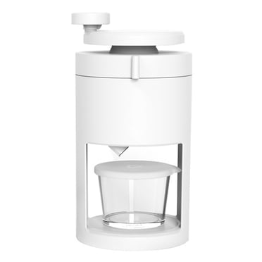Broyeur à Glace Manuel, Machines à Slush Portables Sans Fil et Machine à Cônes de Neige avec Bac à Glaçons Gratuit - Sans BPA