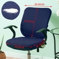 thumbnail image 4 of Maoww Stretchable Office Chair Slipcover for Study Chair Gaming Chair Armchair Brown, 4 of 9