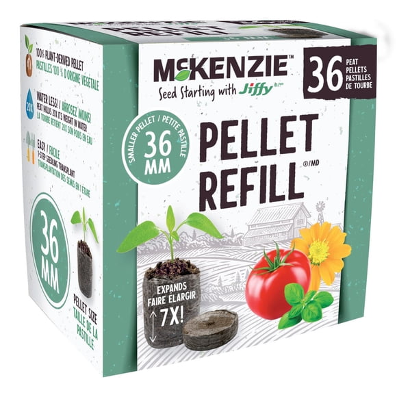 McKenzie W Jiffy Recharge de tourbe 36
