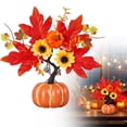 thumbnail image 2 of Modern Home Decor, Halloween Simulation Pumpkin Tree Decoration Autumns Thanksgiving Halloween Home Decorations Dining Table Living Room Flower Ornaments, 2 of 9