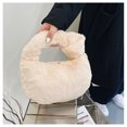 thumbnail image 1 of Sac à Main Fourre-Tout Mignon, Sac à Main en Peluche Mignon Élégant Mini Sac à Main en Peluche, 1 of 1