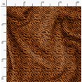 thumbnail image 2 of Soimoi Orange polyester Crepe Fabric Tiger Animal Skin Print Fabric by Yard 42 Inch Wide, 2 of 6