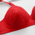 thumbnail image 4 of AherBiu Wireless Bras for Women Plus Size Comfort Soft Full Coverage High Support Push up Bralette Solid Color Bras, 4 of 8