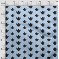 thumbnail image 3 of oneOone Velvet Light Dusty Blue Fabric Tea Kettle Craft Projects Decor Fabric Printed By The Yard 58 Inch Wide-W2, 3 of 4