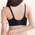 thumbnail image 4 of Comfort Bra Women Padded Bra Feature V-Neck Padded Bra Style W-725 Black 38, 4 of 4