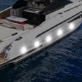 thumbnail image 3 of Lumières de Navigation Marine Rondes pour Bateaux Ponton Kayaks et Yachts avec Cinq Options de Couleur, 3 of 3
