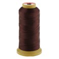 thumbnail image 1 of 1 Spool Bangs Sewing/Braid/Weaving Decor Thread Dark Brown, 1 of 5