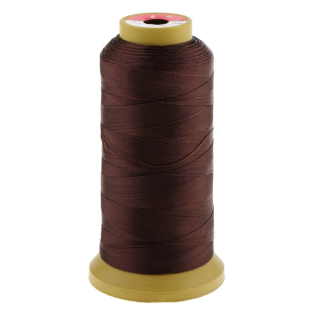 1 Spool Bangs Sewing/Braid/Weaving Decor Thread Dark Brown
