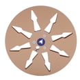 thumbnail image 2 of 1/4 7 Inch Aluminum Alloy Empty Tape, Reel Recording Sound Takeup Reel for  Studer, Replacement Tape for Reel Recording Part, 2 of 7