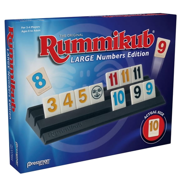 Pressman: Jeu de Rummikub® Édition Grands Nombres