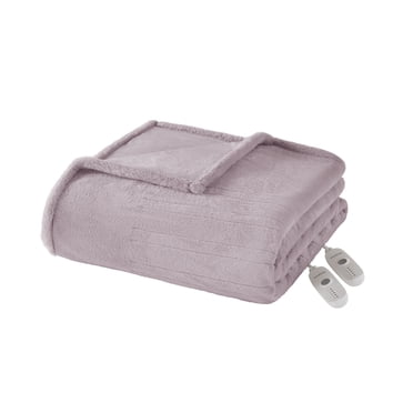 Beautyrest Luxury Faux Fur Heated Blanket