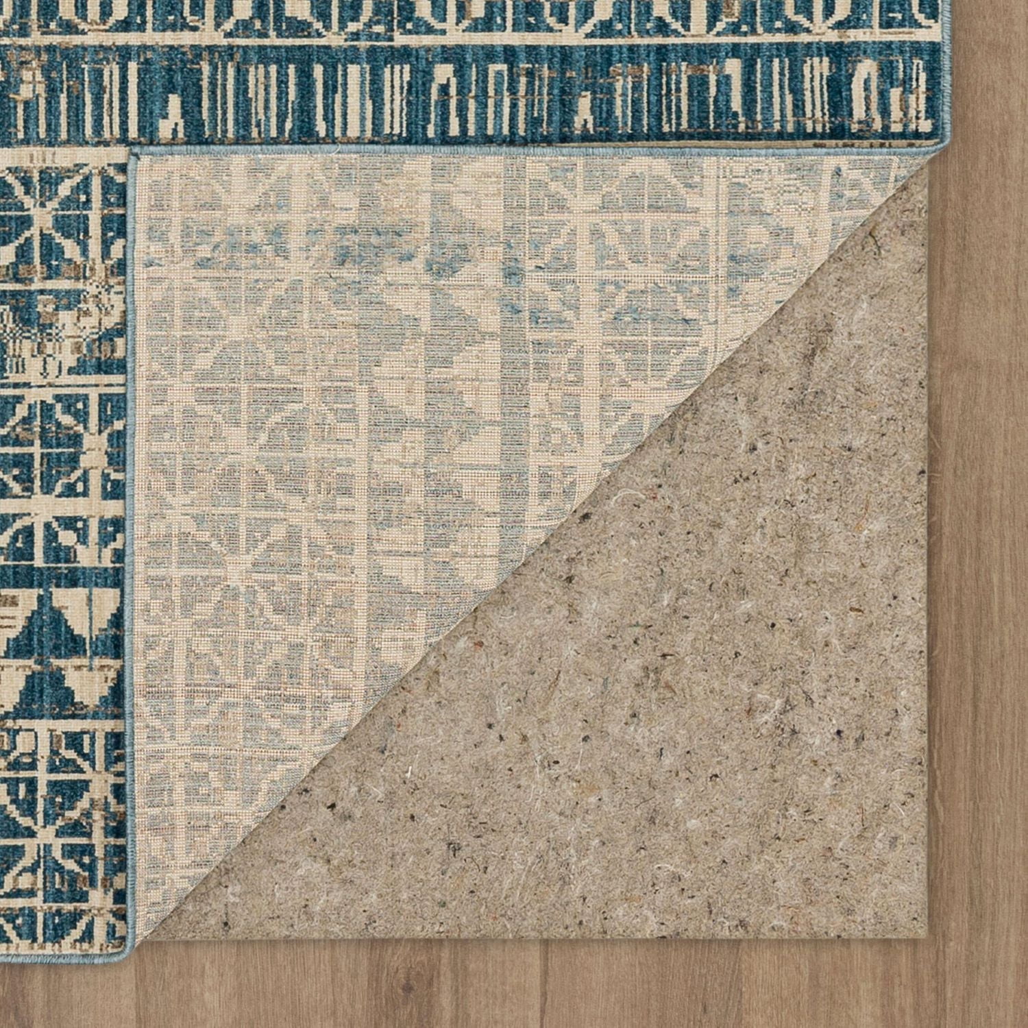 Mohawk Home – Tapis bleu Wilton