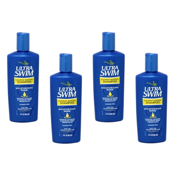 UltraSwim Shampooing Hydratant au Chlore, 7 oz., Lot de 4