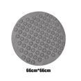 thumbnail image 1 of VONKY Machine Washable Non-slips Shower Mat For Safe And Durable Shower Rinse The Mat And Put Up It To Air Dry PVC grey 30cm*30cm 1 grey,1 66cm*66cm, 1 of 6