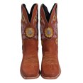 thumbnail image 2 of Western Boots Chunky Heel Embroidered Cowboy Boots Square Toe Boots for Women, 2 of 10