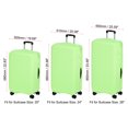 thumbnail image 2 of Unique Bargains Elastic Silk Travel Luggage Cover, Washable Protective Suitcase Protector Bag Green for 24 Inch Wheeled Suitcase, 2 of 5