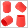 thumbnail image 3 of Fishing Rod End Cap Silicone Fishing Rod Plug Fishing Rod Handle Protective Case Red S, 3 of 9