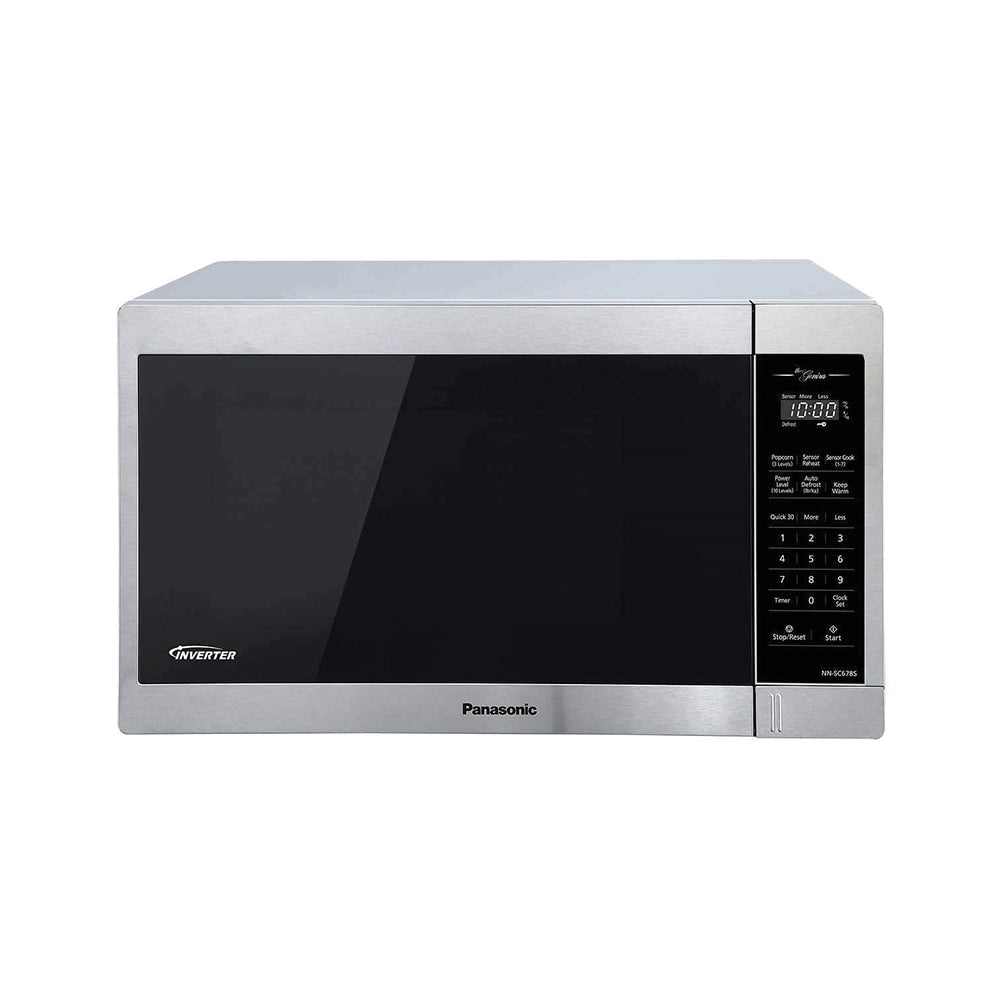 Panasonic NNSC678S/C Genius 1.3 cu. ft. 1200 W Stainless-steel Inverter Microwave 10/10 Condition - Open Box