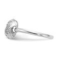 thumbnail image 3 of 10K Tiara Collection White Gold Polished Diamond Ring Size 7, 3 of 4