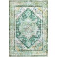 thumbnail image 2 of 8x10 Boho Area Rug, Machine Washable Area Rugs 8x10 for Living Room (Green), 2 of 6