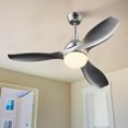 thumbnail image 2 of Costway Ventilateur de Plafond 48 Pieds' avec Lumière DEL à Intensité Réglable, Pales Modernes Réversibles, Télécommande, 2 of 9