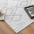 thumbnail image 4 of Rugking Area Rug Area Rugs for Living Room 4X6 Modern Kitchen Soft Rug Indoor Mat Geometric Print Floor Cover Thin Carpet Doormat Non Slip for Bedroom Dining Room Grey, 4 of 6