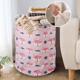 thumbnail image 1 of EGNMCR Large Dirty Basket With Handle Inner Foldable Storage Basket Doll Organizer storage basket, 1 of 6
