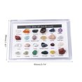 thumbnail image 1 of Christmas Advent Calendar Christmas Ore Toys Christmas Advent Calendar 24 Pcs Ore Toys Natural  Agate Stone Rocks Mineral Gift Box Toys Christmas Ore Toys For School Dormitory, 1 of 8