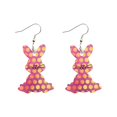 thumbnail image 1 of Hearth & Gear Easter Earrings Cartoon Cute Rabbit Acrylic Sheet Double Printing Earrings Women's Earrings Valentines Day Earrings for Women Ear Ringing Jewelry for Women Jewelry Raffia Earrings, 1 of 6