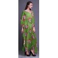 thumbnail image 3 of Bimba Caftan Long à Fleurs Robe Maxi de Plage Maillot de Bain Couvre-Maillot Kaftan pour Femmes-4x-5x, 3 of 5