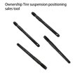 thumbnail image 4 of QualitChoice Car Wheel Hanger Alignment Vehicle Tire Mounting Bolts Positioning Pin Automotive Automobile Maintenance Accessories M12x1.25 3 Pieces/Set, 4 of 6