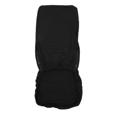 Aigid Housse de Chaise d'ordinateur: Protecteur de Housse de siège de Chaise en Tissu Extensible élastique Amovible pour chaises d'ordinateur de Bureau(Le Noir)