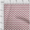 thumbnail image 1 of oneOone Georgette Viscose Fabric Chevron Ikat Printed Craft Fabric BTY 42 Inch Wide, 1 of 4