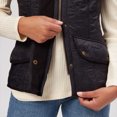 thumbnail image 3 of Barbour Wray Gilet Sans Manches Doublé en Molleton Noir 10, 3 of 6
