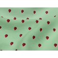 thumbnail image 4 of oneOone Viscose Jersey Fabric Strawberry Fruit Printed Craft Fabric BTY 60 Inch Wide, 4 of 4
