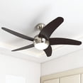 thumbnail image 4 of Westinghouse Bendan 52" Indoor Ceiling Fan with Dimmable LED Light Fixture - Satin Chrome, 4 of 6