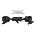 thumbnail image 4 of Double Clamp Mount Bracket, Scratch Proof Anti Slip Rubber Pad Umbrella Holder Pole Clamp  for Desktop, 4 of 7