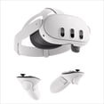 thumbnail image 1 of Meta Quest 3 512GB — Dive into Virtual Reality — Level Up with Double the Storage — All-In-One Headset — Get a 3-Month Trial of Meta Horizon+ Included, 1 of 10