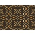 thumbnail image 1 of Ahgly Company Machine Washable Indoor Rectangle Transitional Midnight Gray Area Rugs, 5' x 7', 1 of 7