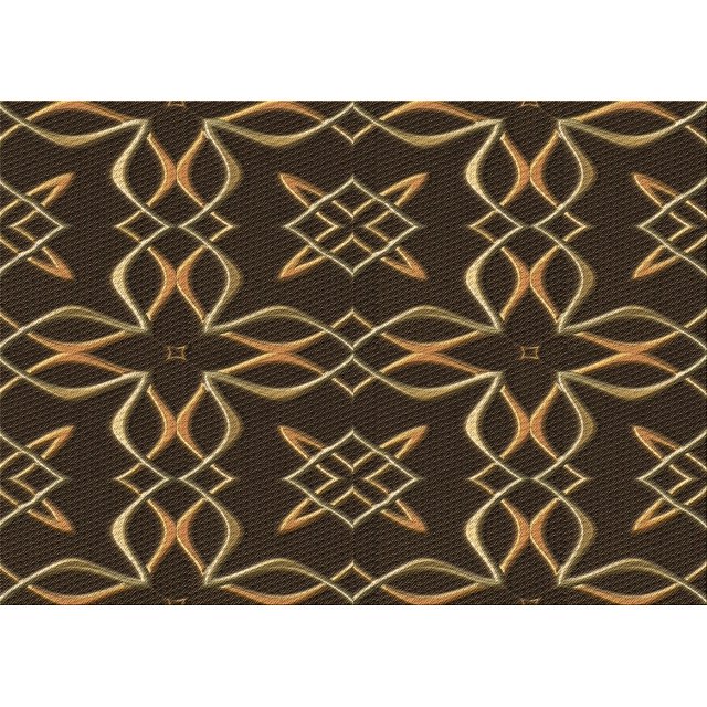 Ahgly Company Machine Washable Indoor Rectangle Transitional Midnight Gray Area Rugs, 5' x 7'