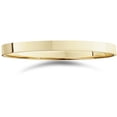 thumbnail image 1 of 2mm Flat High Polished Wedding Band Solid 14K Yellow Gold Thing, 1 of 1