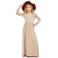 thumbnail image 1 of Robe Longue Décontractée à Fleurs pour Filles à Manches Longues avec Poches, Robes de Vacances, Robe Longue à Manches Longues pour Filles Longueur au Sol, 1 of 5