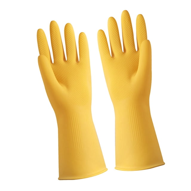 Thin Latex Household Gloves, Multi Functional For Dishwashing Cleaning