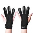 thumbnail image 3 of 1 PCS Protecteur de Tir à l'Arc Gants de Protection pour 3 Doigts Accessoires de Tir à l'Arc, 3 of 8