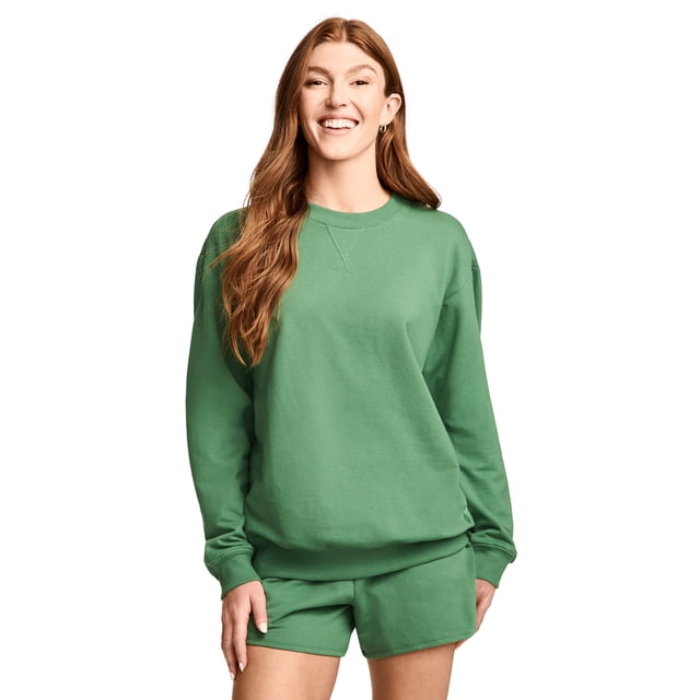 Jockey Women's Unwind Lounge Crew Sweatshirt