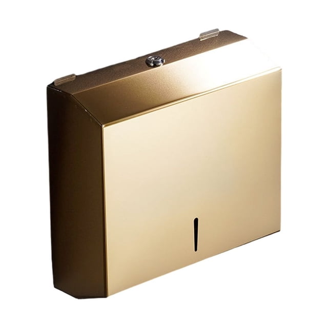 fastboy Sturdy Construction Towel Dispenser Modern Easy Installation Functional Accessories Stainless Steel gold